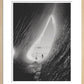 Grotto in a berg. Terra Nova in the distance - Art print