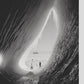 Grotto in a berg. Terra Nova in the distance - Art print