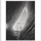Grotto in a berg. Terra Nova in the distance - Art print