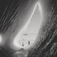Grotto in a berg. Terra Nova in the distance - Art print