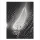 Grotto in a berg. Terra Nova in the distance - Art print