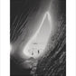 Grotto in a berg. Terra Nova in the distance - Art print