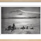 Smoke cloud from Erebus - Art print