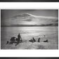 Smoke cloud from Erebus - Art print