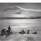 Smoke cloud from Erebus - Art print