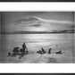 Smoke cloud from Erebus - Art print
