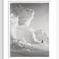Huge Ice bastion of the Castle Berg - Art print