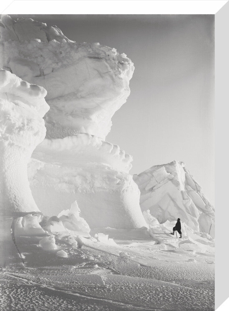 Huge Ice bastion of the Castle Berg - Art print