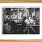 Capt Scott writing his journal in the Winterquarters Hut - Art print