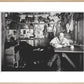 Capt Scott writing his journal in the Winterquarters Hut - Art print