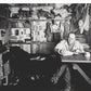 Capt Scott writing his journal in the Winterquarters Hut - Art print
