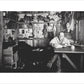 Capt Scott writing his journal in the Winterquarters Hut - Art print