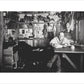 Capt Scott writing his journal in the Winterquarters Hut - Art print
