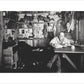 Capt Scott writing his journal in the Winterquarters Hut - Art print