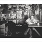Capt Scott writing his journal in the Winterquarters Hut - Art print