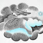 Aeroplane from 'Travel' series - Art print