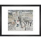 Paris Snow Scene - Art print