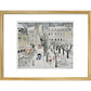 Paris Snow Scene - Art print