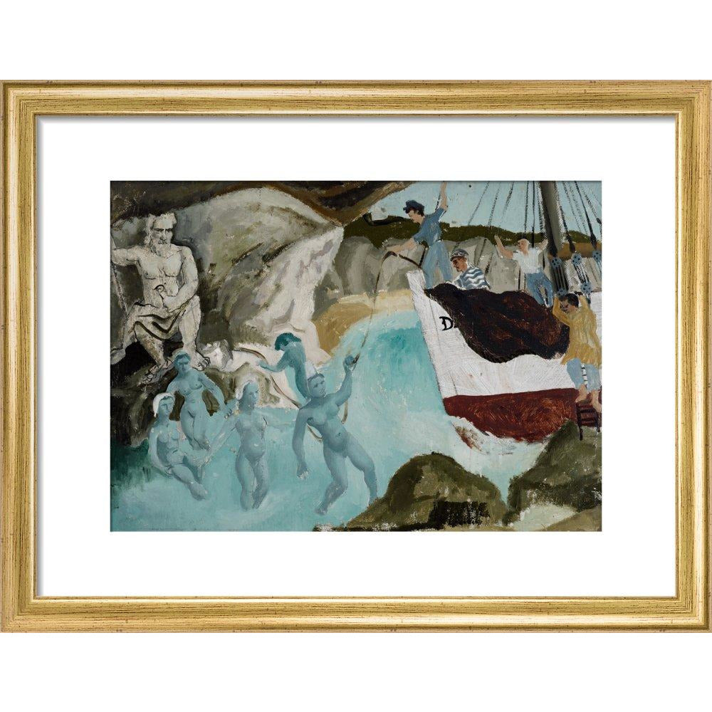 Ulysses and the Sirens - Art print