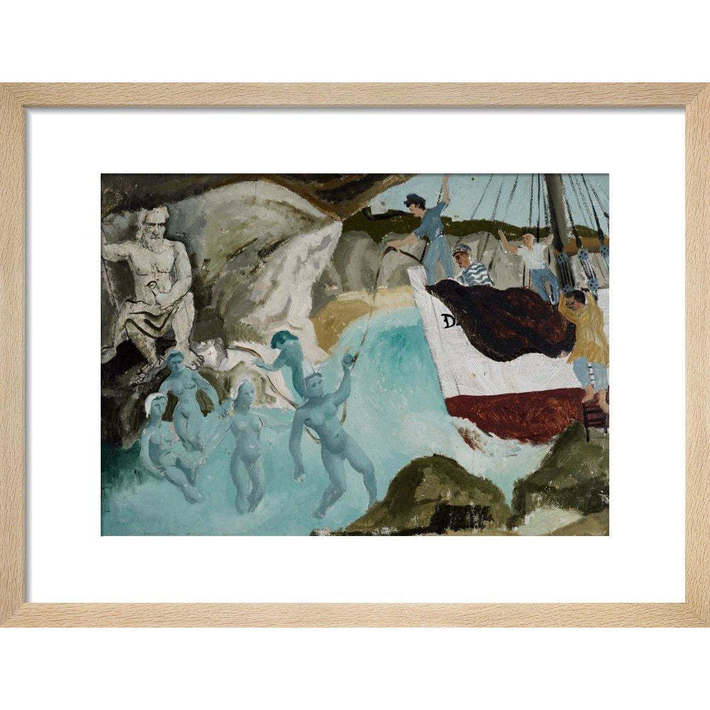 Ulysses and the Sirens - Art print