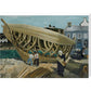 Building the Boat, Tréboul - Art print
