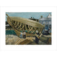 Building the Boat, Tréboul - Art print