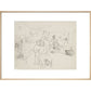 Fishermen and Boats - Art print