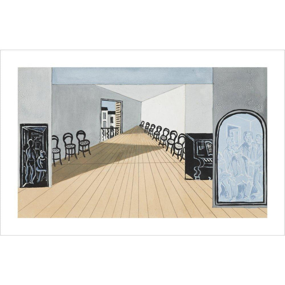 Stage design for Diaghilev's ballet, Romeo and Juliet - Art print
