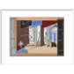 Stage design for Diaghilev's ballet Romeo and Juliet (scene two) - Art print