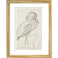 Sheet of studies (The Bittern) - Art print