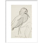 Sheet of studies (The Bittern) - Art print