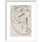 Design for Vorticist Ornament - Art print