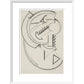 Design for Vorticist Ornament - Art print