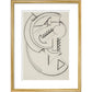 Design for Vorticist Ornament - Art print
