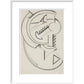 Design for Vorticist Ornament - Art print