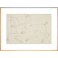 Man on a horse - Art print