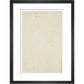 Standing woman - Art print