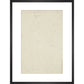 Standing woman - Art print