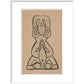 Design for 'Door-Knocker' - Art print