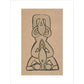 Design for 'Door-Knocker' - Art print