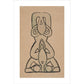 Design for 'Door-Knocker' - Art print