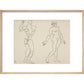 Male and female nude - Art print
