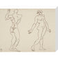 Male and female nude - Art print