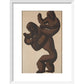 Wrestlers - Art print