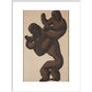Wrestlers - Art print