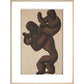 Wrestlers - Art print
