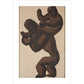 Wrestlers - Art print