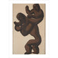 Wrestlers - Art print
