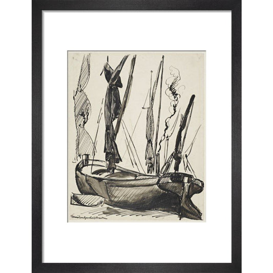 Boats - Art print