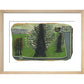 Flowering trees - Art print